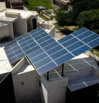 Hybrid Solar System Applied in residence